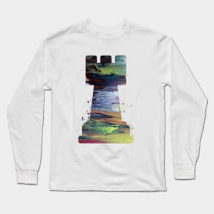 Chess Rook Long Sleeve T-Shirt